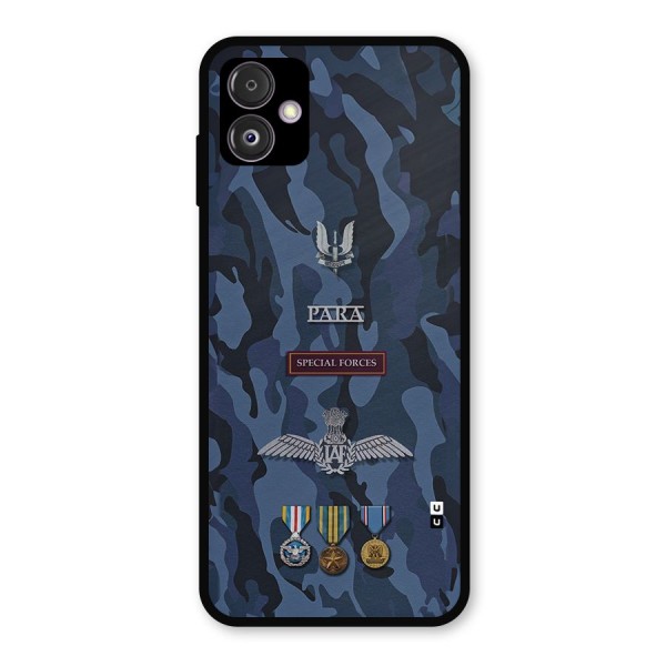 Special Forces Badge Metal Back Case for Galaxy F14