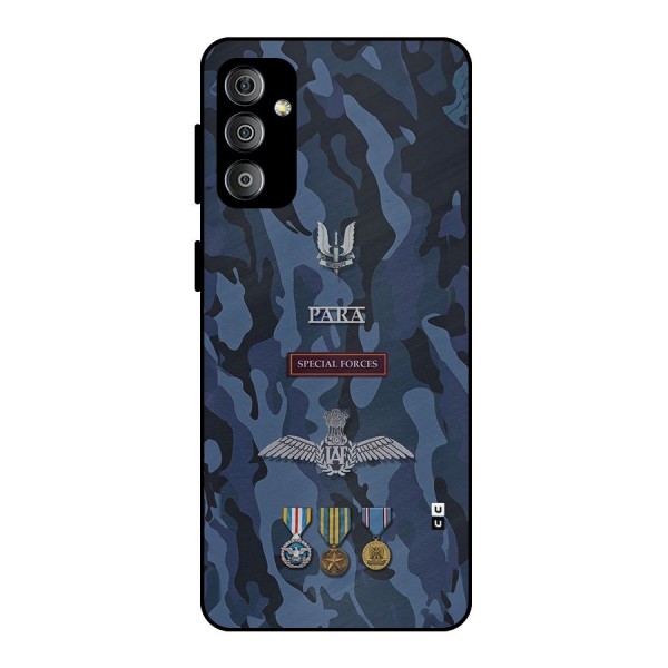 Special Forces Badge Metal Back Case for Galaxy F23