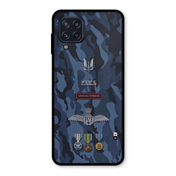 Special Forces Badge Metal Back Case for Galaxy M32