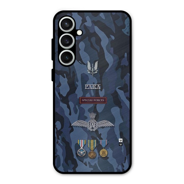 Special Forces Badge Metal Back Case for Galaxy S23 FE