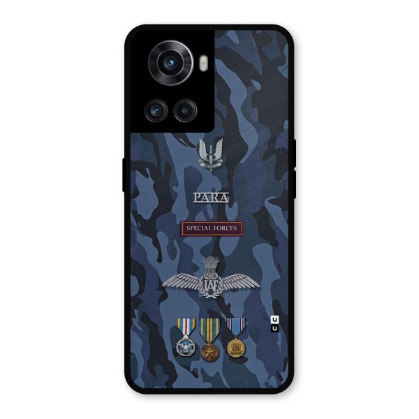 Special Forces Badge Metal Back Case for OnePlus 10R