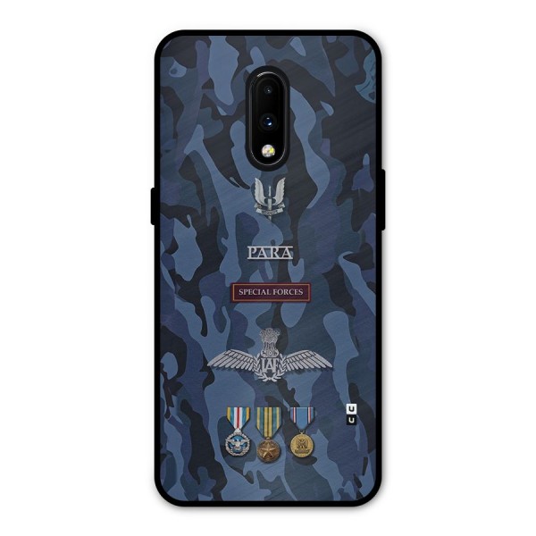 Special Forces Badge Metal Back Case for OnePlus 7