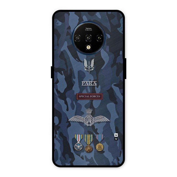 Special Forces Badge Metal Back Case for OnePlus 7T