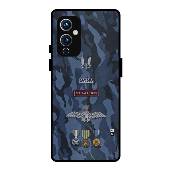 Special Forces Badge Metal Back Case for OnePlus 9