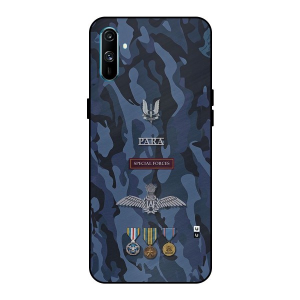 Special Forces Badge Metal Back Case for Realme C3