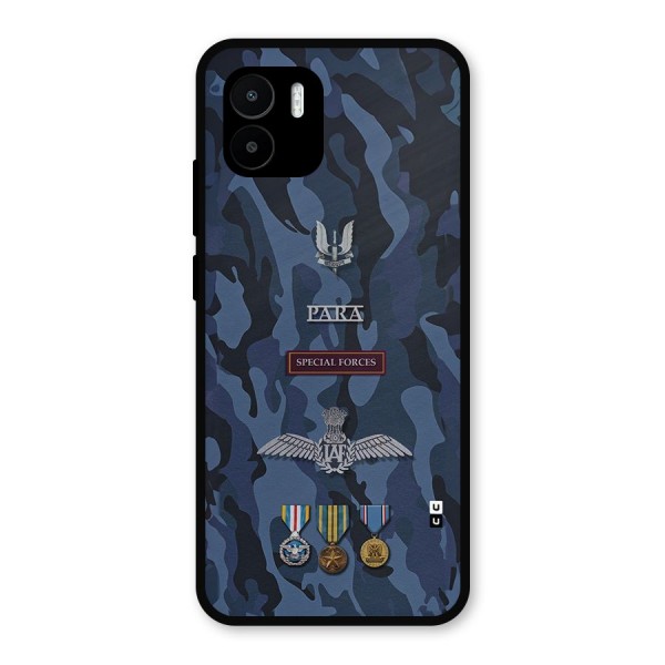 Special Forces Badge Metal Back Case for Redmi A1