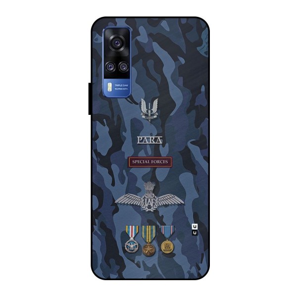 Special Forces Badge Metal Back Case for Vivo Y51