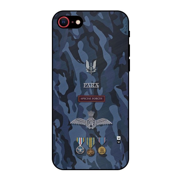 Special Forces Badge Metal Back Case for iPhone 7