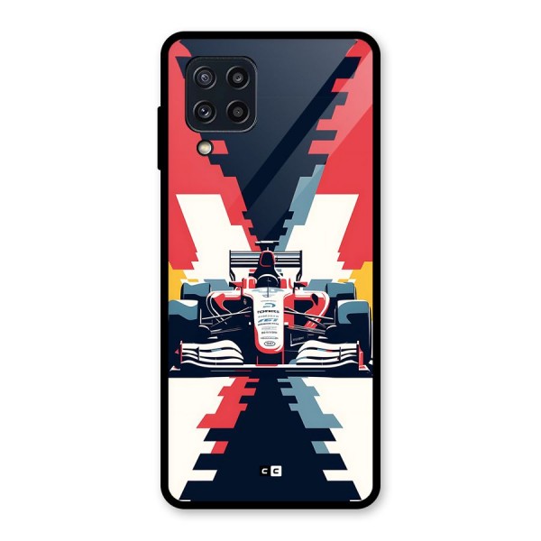 Sports One Glass Back Case for Galaxy M32