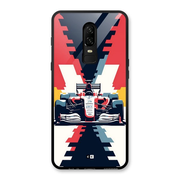 Sports One Glass Back Case for OnePlus 6