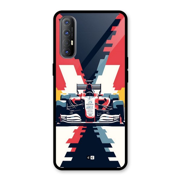 Sports One Glass Back Case for Oppo Reno3 Pro