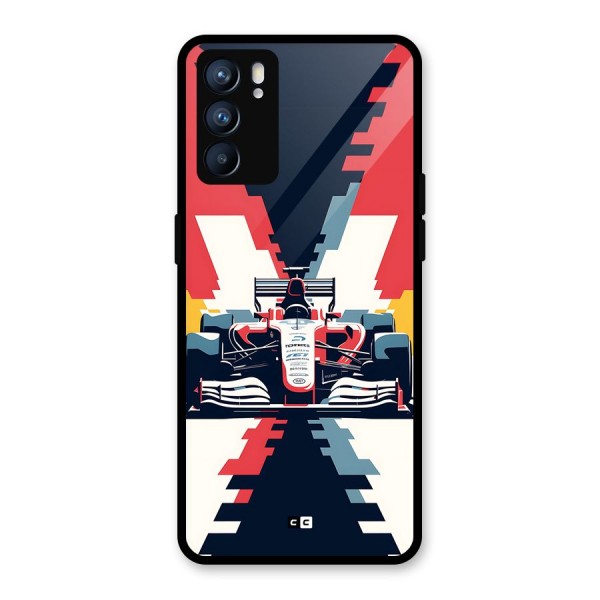 Sports One Glass Back Case for Oppo Reno6 5G