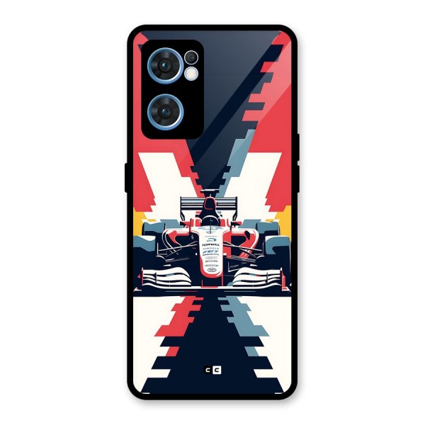 Sports One Glass Back Case for Oppo Reno7 5G