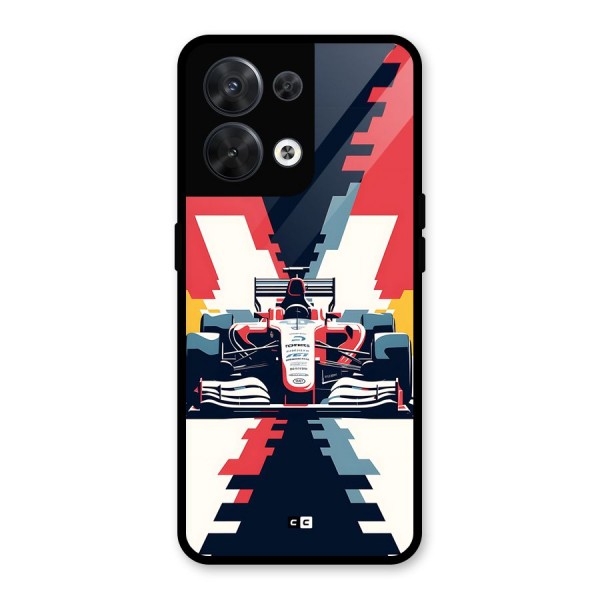 Sports One Glass Back Case for Oppo Reno8 5G