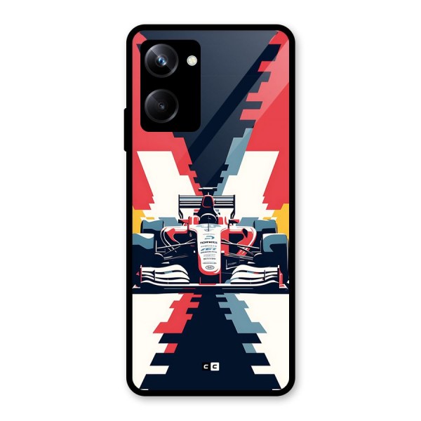 Sports One Glass Back Case for Realme 10 Pro