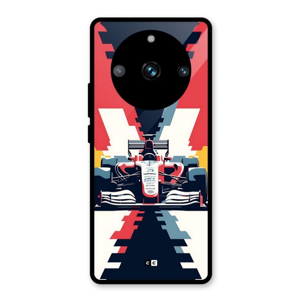 Sports One Glass Back Case for Realme 11 Pro