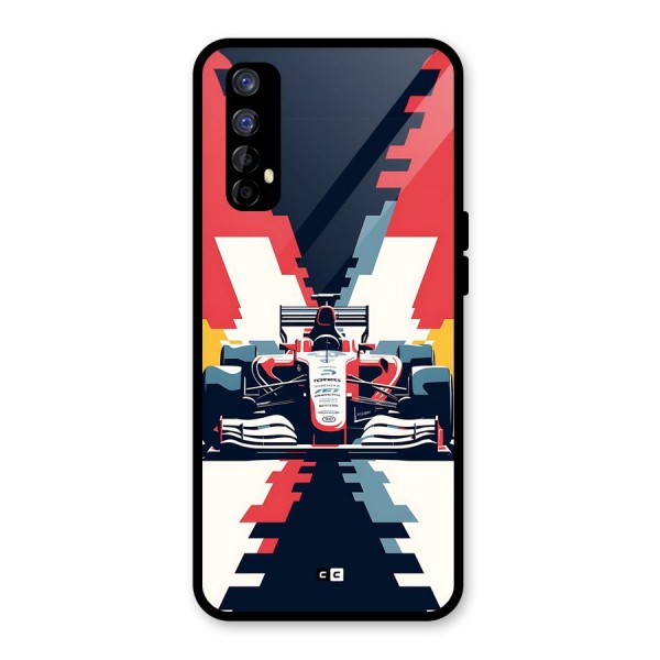 Sports One Glass Back Case for Realme 7