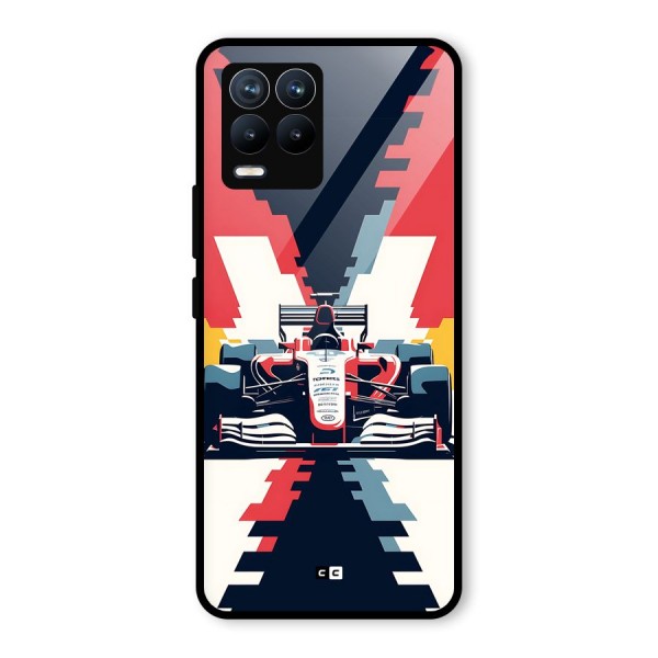 Sports One Glass Back Case for Realme 8