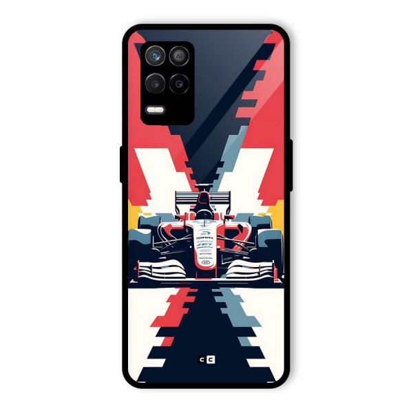 Sports One Glass Back Case for Realme 8s 5G
