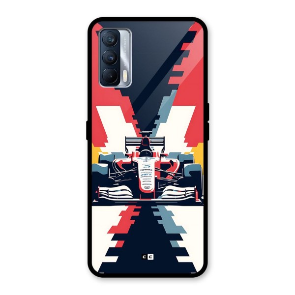 Sports One Glass Back Case for Realme X7