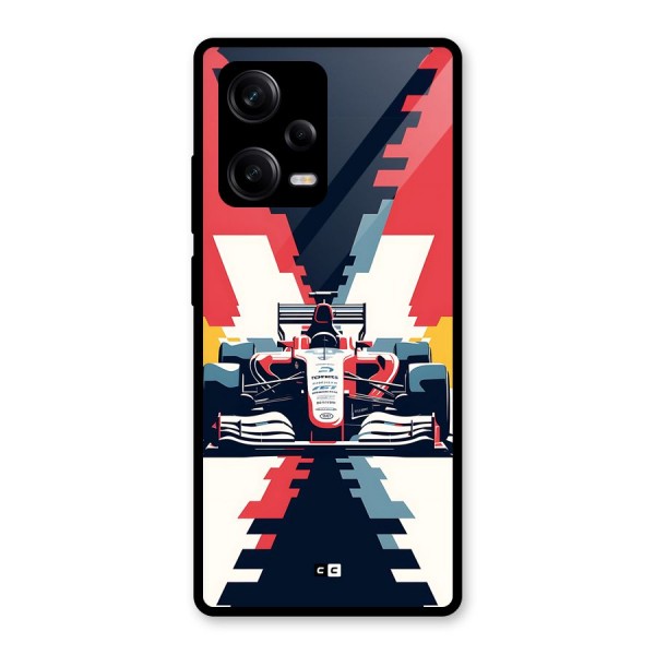 Sports One Glass Back Case for Redmi Note 12 Pro