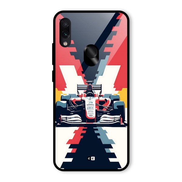 Sports One Glass Back Case for Redmi Note 7