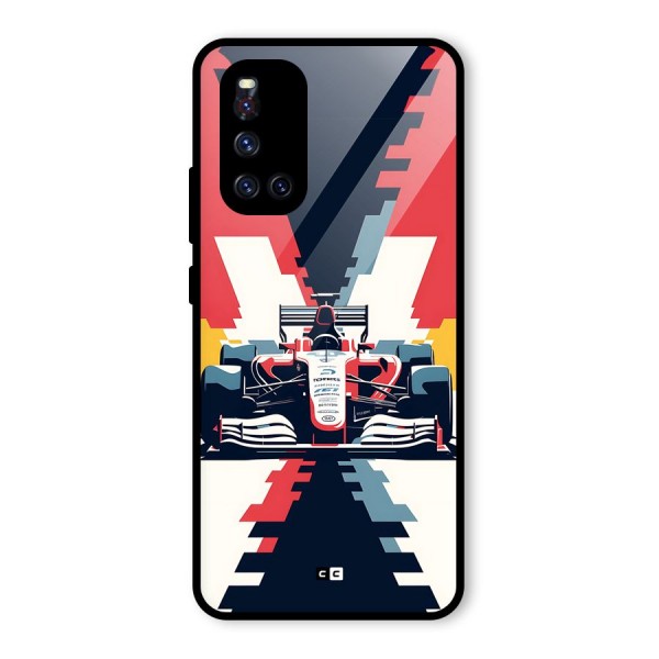 Sports One Glass Back Case for Vivo V19