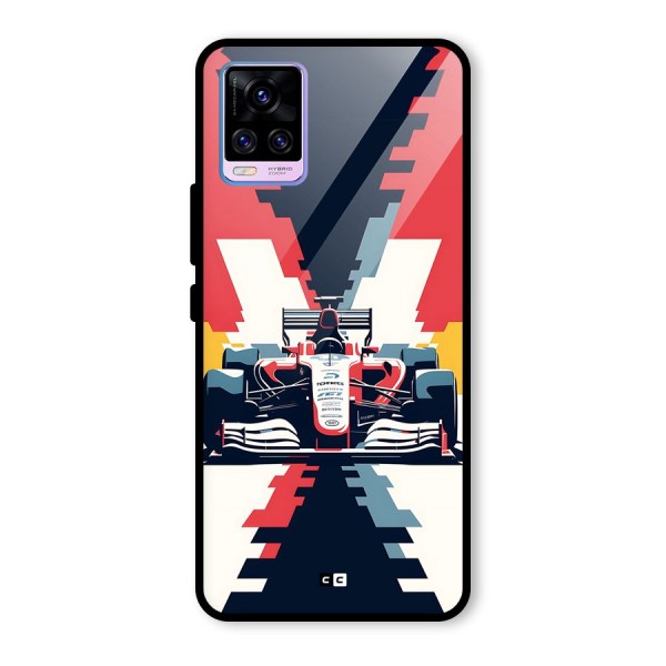 Sports One Glass Back Case for Vivo V20 Pro