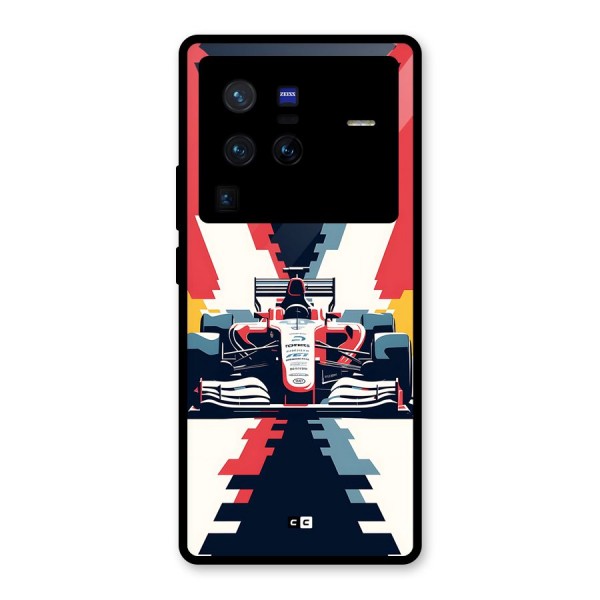 Sports One Glass Back Case for Vivo X80 Pro