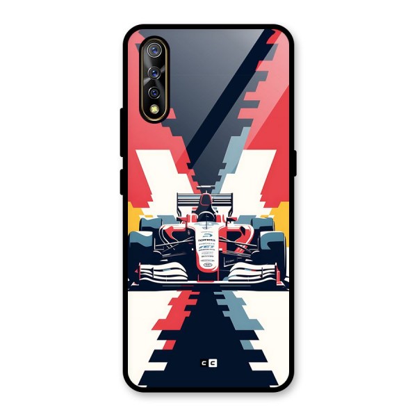 Sports One Glass Back Case for Vivo Z1x