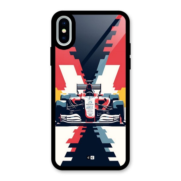 Sports One Glass Back Case for iPhone X