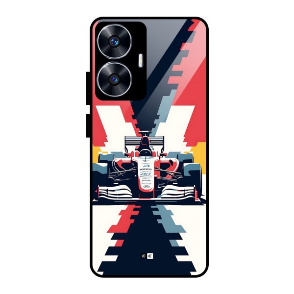 Sports One Glass Back Case for realme C55