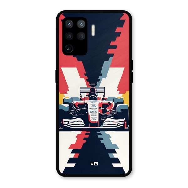 Sports One Metal Back Case for Oppo F19 Pro