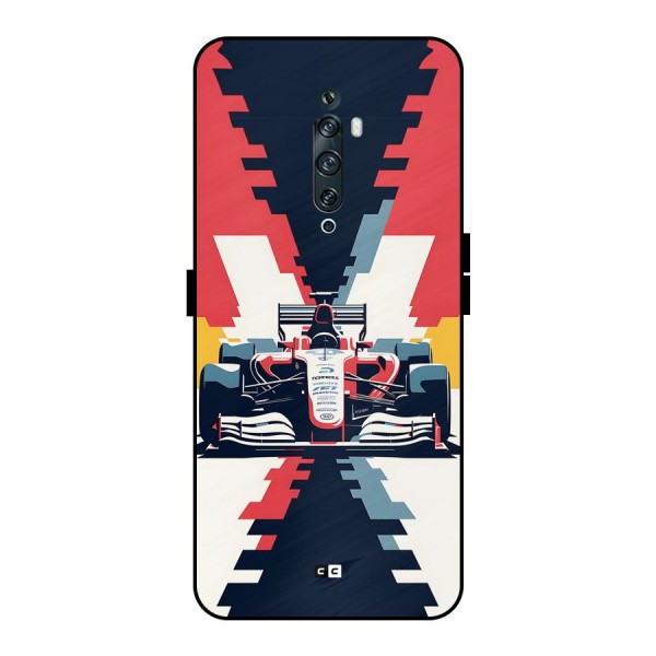 Sports One Metal Back Case for Oppo Reno2 F