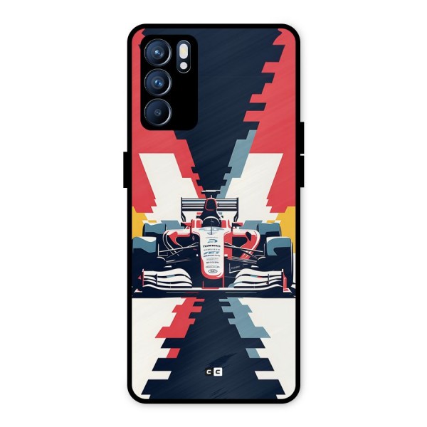 Sports One Metal Back Case for Oppo Reno6 5G