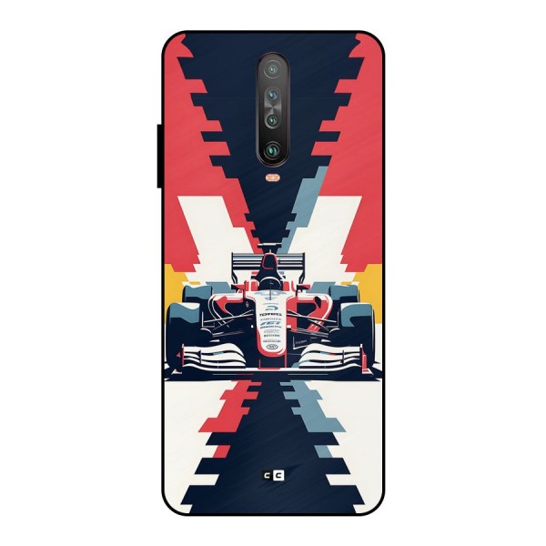 Sports One Metal Back Case for Poco X2