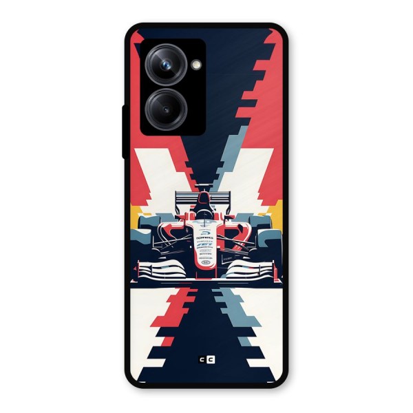 Sports One Metal Back Case for Realme 10 Pro