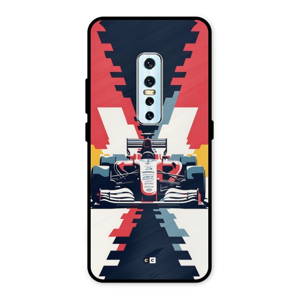 Sports One Metal Back Case for Vivo V17 Pro