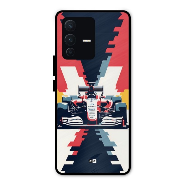 Sports One Metal Back Case for Vivo V23 Pro