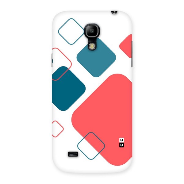 Square Pattern Beautiful Abstract Back Case for Galaxy S4 Mini