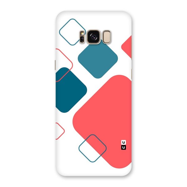 Square Pattern Beautiful Abstract Back Case for Galaxy S8 Plus