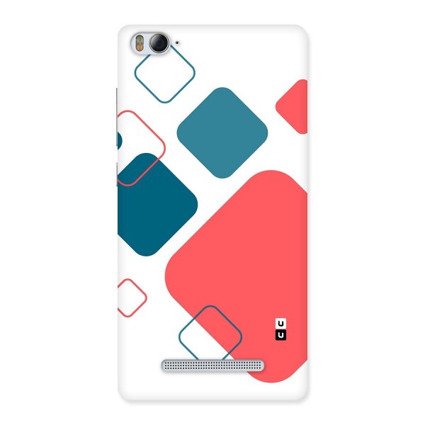 Square Pattern Beautiful Abstract Back Case for Mi4i