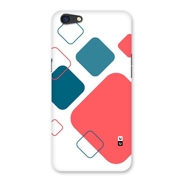 Square Pattern Beautiful Abstract Back Case for Oppo A71