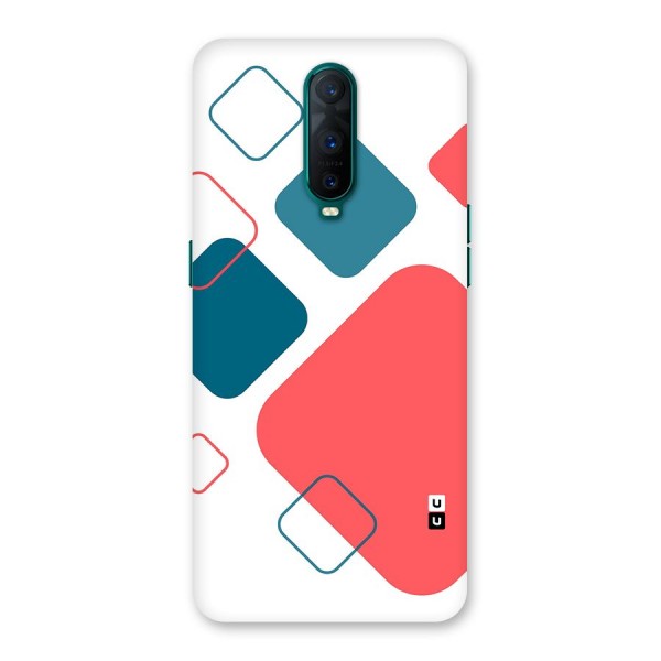 Square Pattern Beautiful Abstract Back Case for Oppo R17 Pro