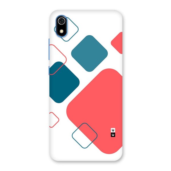 Square Pattern Beautiful Abstract Back Case for Redmi 7A