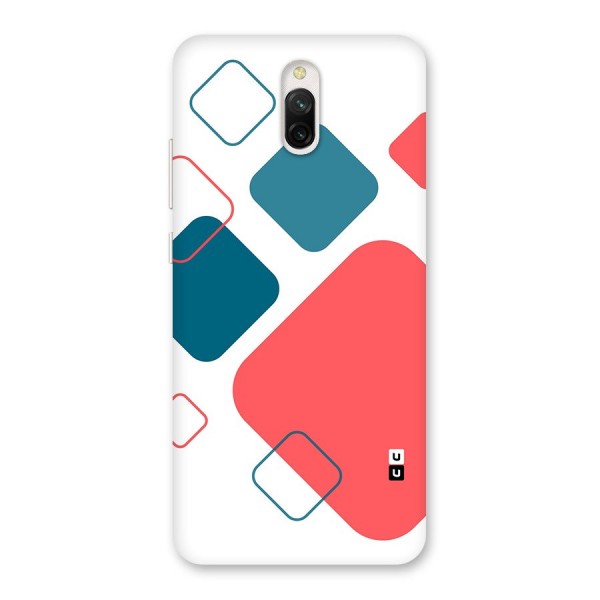 Square Pattern Beautiful Abstract Back Case for Redmi 8A Dual