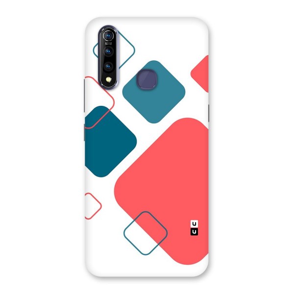 Square Pattern Beautiful Abstract Back Case for Vivo Z1 Pro