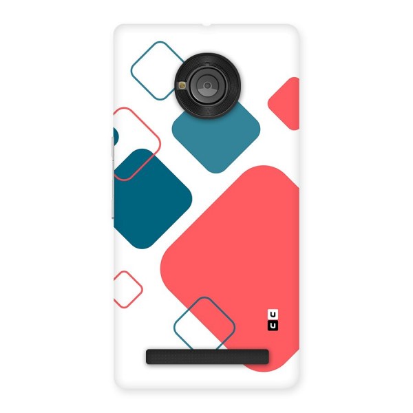 Square Pattern Beautiful Abstract Back Case for Yuphoria