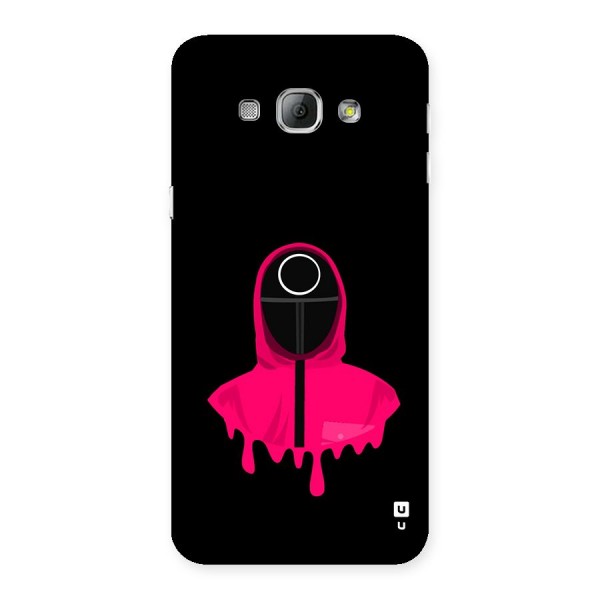 Squid Game Illustration Art Back Case for Galaxy A8