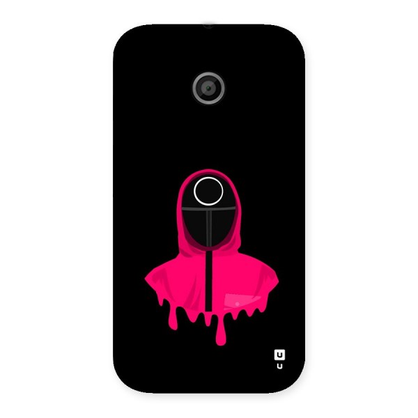 Squid Game Illustration Art Back Case for Moto E